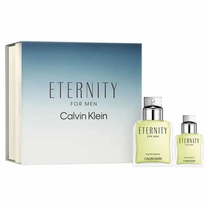 Calvin Klein קופסת מתנה לגברים או דה טואלט 100 מ"ל + או דה טואלט 30 מ"ל