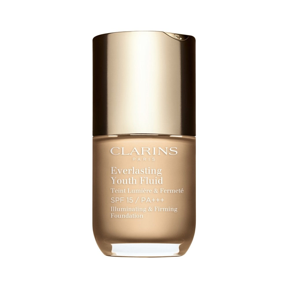 Clarins Wieczny Youth Rozświetlający podkład w płynie SPF 15 kolor 101 Linen 30 ml