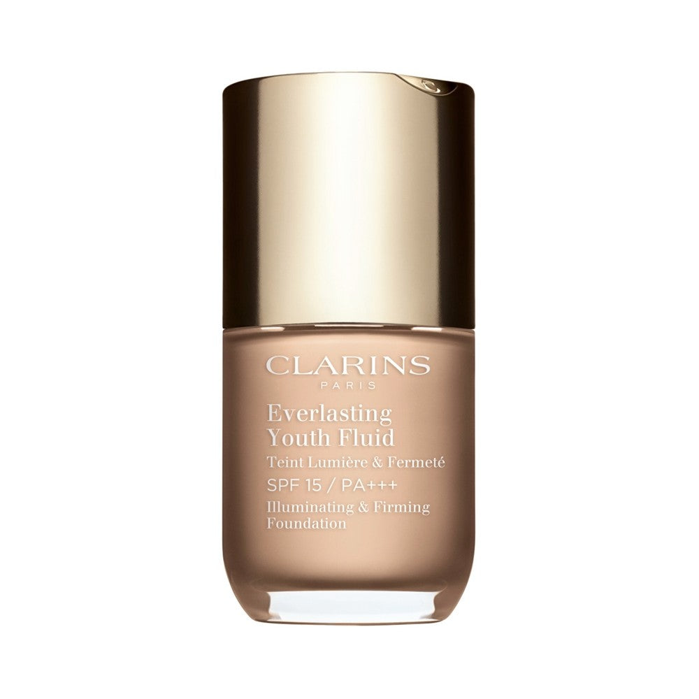 Clarins Everlasting Youth Fluido 102.5 Porcelain 30 ml — Fondotinta