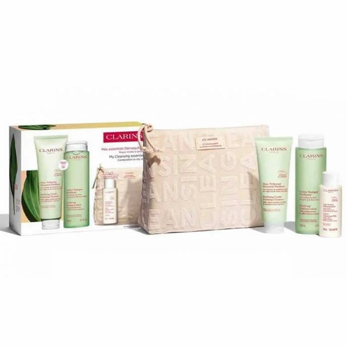 Clarins Dárková sada Cleansing Essentials pro smíšenou a mastnou pleť