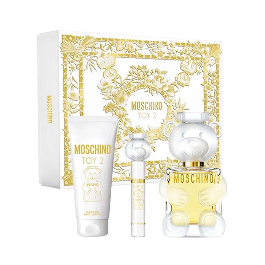 Moschino Toy 2 Γυναικείο Σετ Δώρου Eau de Parfum 100ml + Αρωματικό Γάλα σώματος 100ml + Σπρέι Ταξιδίου 10ml