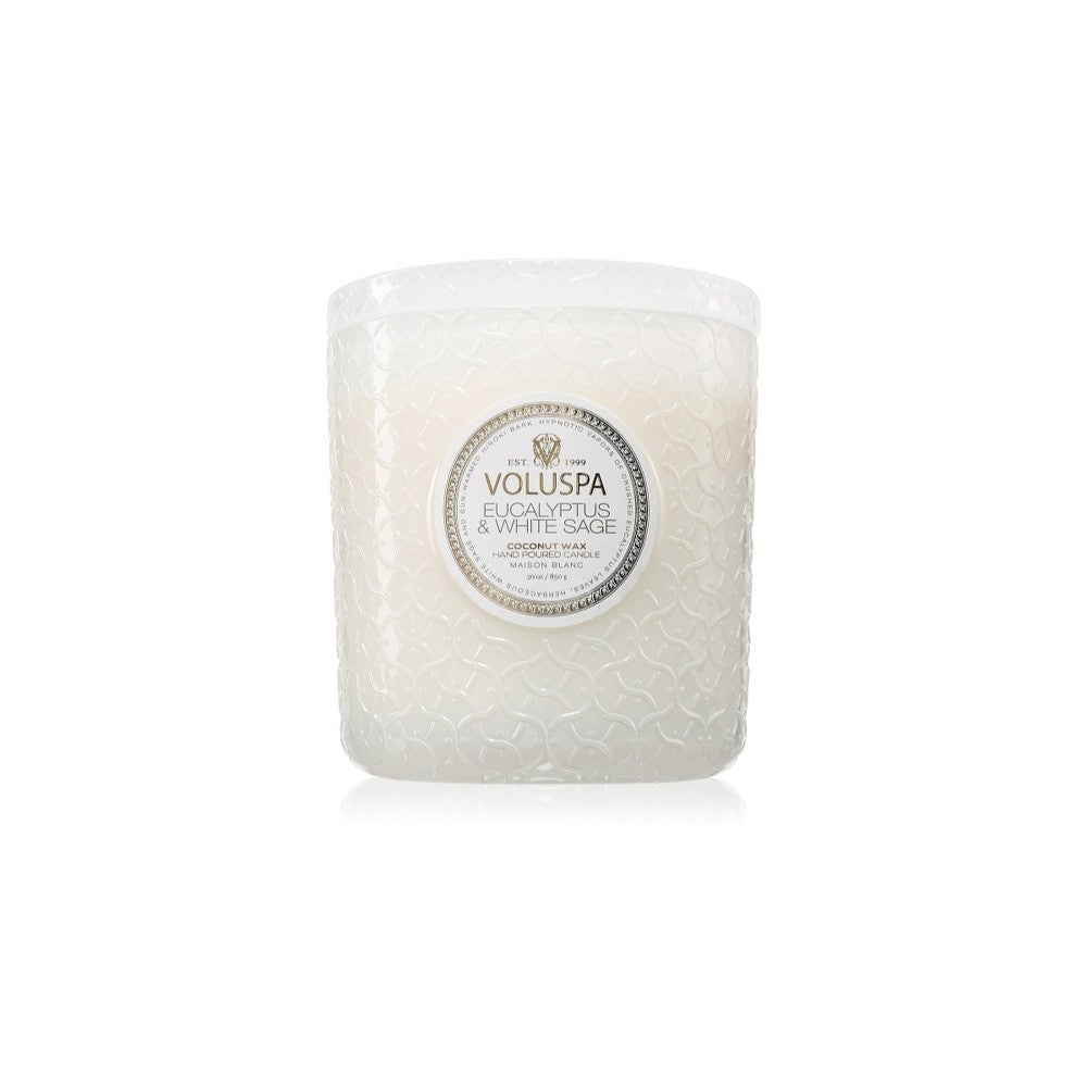 VOLUSPA Αρωματικό κερί Maison Blanc Eucalyptus &amp; White Sage 850 γρ