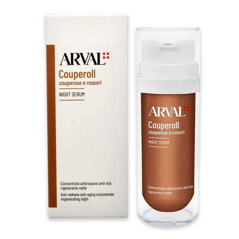 Arval Ser de noapte Couperoll împotriva roșeții pielii 30 ml