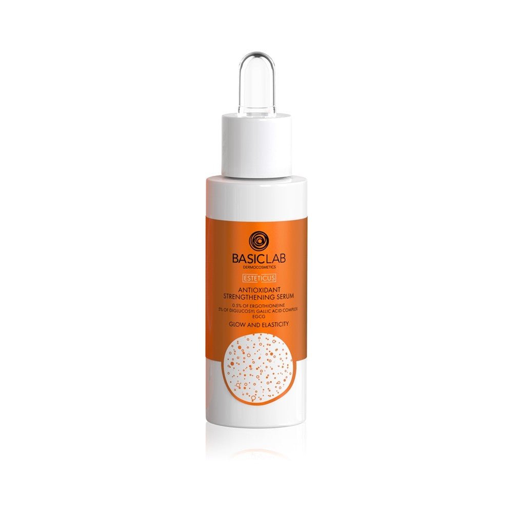 BasicLab Dermocosmética Esteticus sérum antioxidante que aumenta la elasticidad de la piel 15 ml