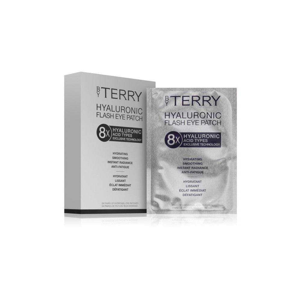 By Terry Hyaluronic Flash Set zpevňující gelové náplasti na oční kontury s kyselinou hyaluronovou 5×8 kusů