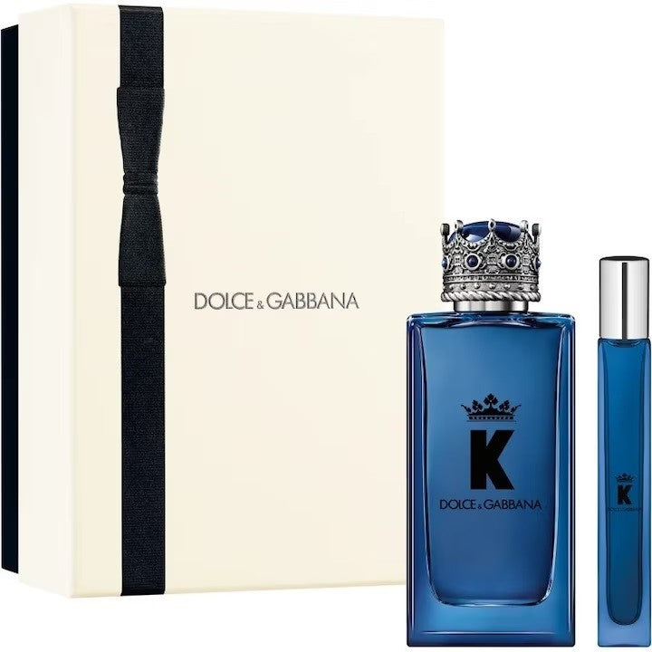 Dolce&amp;Gabbana K por Dolce &amp; Gabbana EDP Duo Travel Set Caixa Presente para Homem