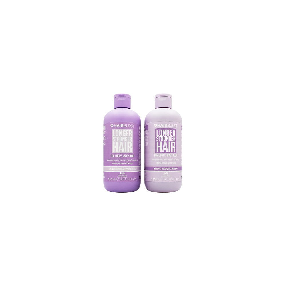 Hairburst Langduriger Sterkere Cadeauset voor Krullend Haar 2×350 ml