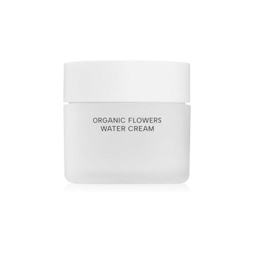 WHAMISA Organic Flowers Water lätt återfuktande kräm för uttorkad hud 50 ml