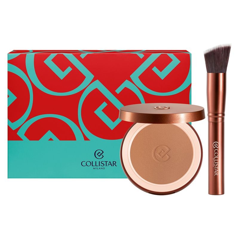 Collistar Terra Bronzing Powder Silk Effect Med Pensel 4.4 - Hawaii Matte (10 G)