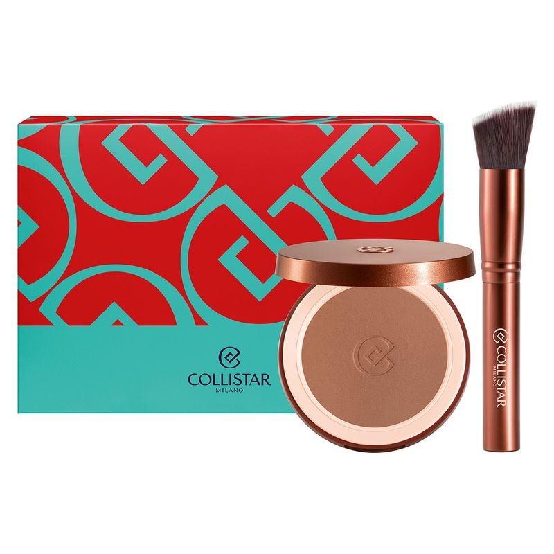Collistar Silky Effect Bronzing Powder Earth Med Børste 1.1 - Maldivernes Mat (10 G)