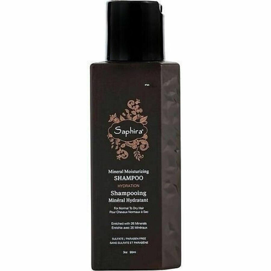 Saphira, Minerální šampon na vlasy pro hydrataci, 90 ml