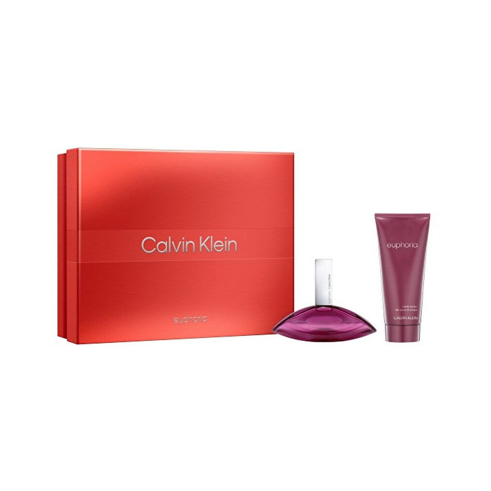 Calvin klein يوفوريا - عطر ٥٠ مل + لوشن للجسم ١٠٠ مل