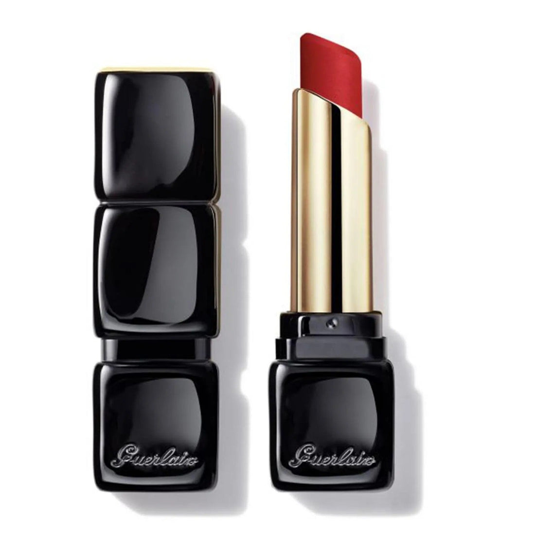 Guerlain Kiss Tender Opaco 910 Wanted Rosso — Matowa pomadka do ust