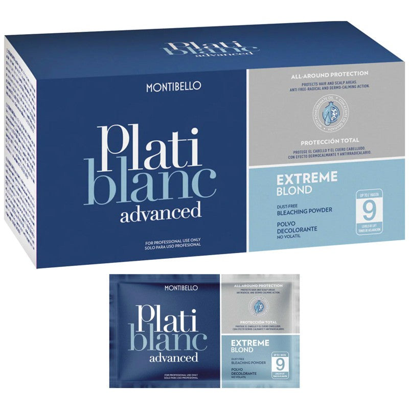 Montibello Platiblanc Level 9 Lightener 24x30 ml — ヘアブリーチ