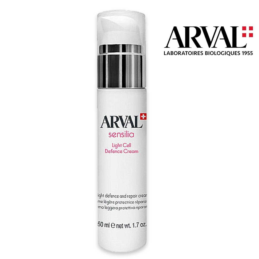 Arval Sensilia Lehký ochranný regenerační krém 50 ml — Krém na obličej