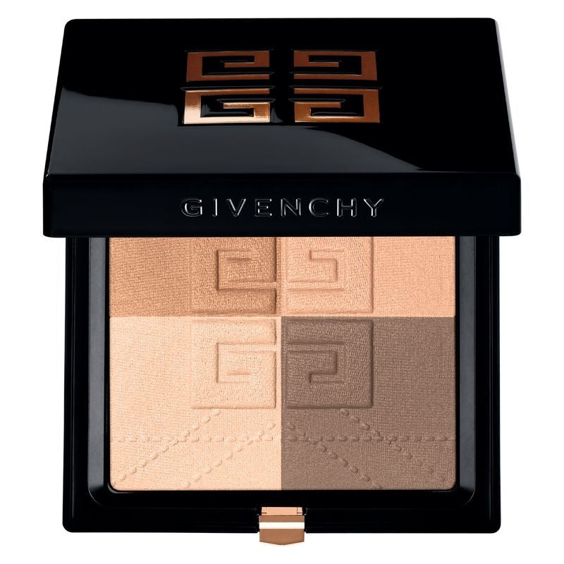 Givenchy Prisme Libre 4-barevný bronzující a konturovací prášek 001 - Mousseline Bronzée (7 G)