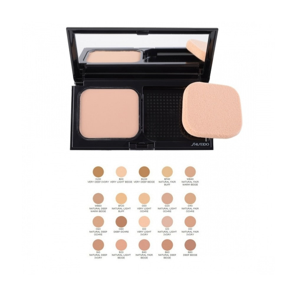 Shiseido, Компактная матирующая основа Sheer Matifying Compact, без содержания масел, стойкая, O20, оттенок Natural Light Ochre, SPF 10, сменная, 9,8 г