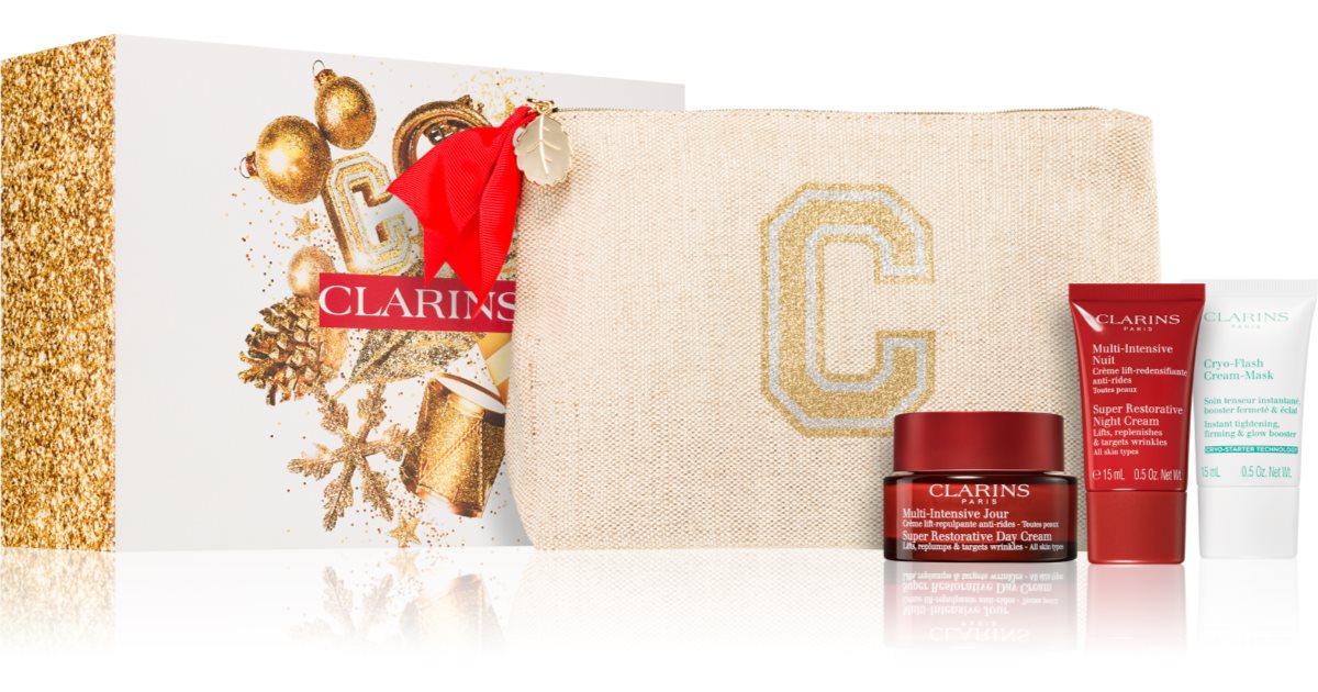 Clarins Super Restorative Collection — Set Pelli Mature
