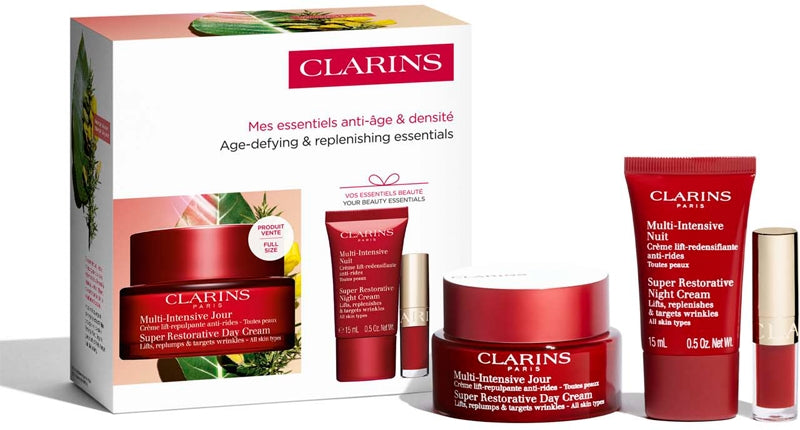 Clarins Super Restorative Collection presentset för mogen hud