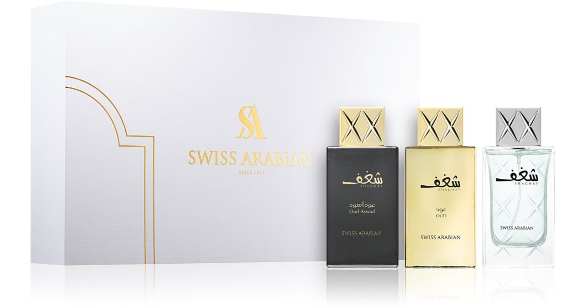 Švýcarský arabský Shaghaf 3x75 ml