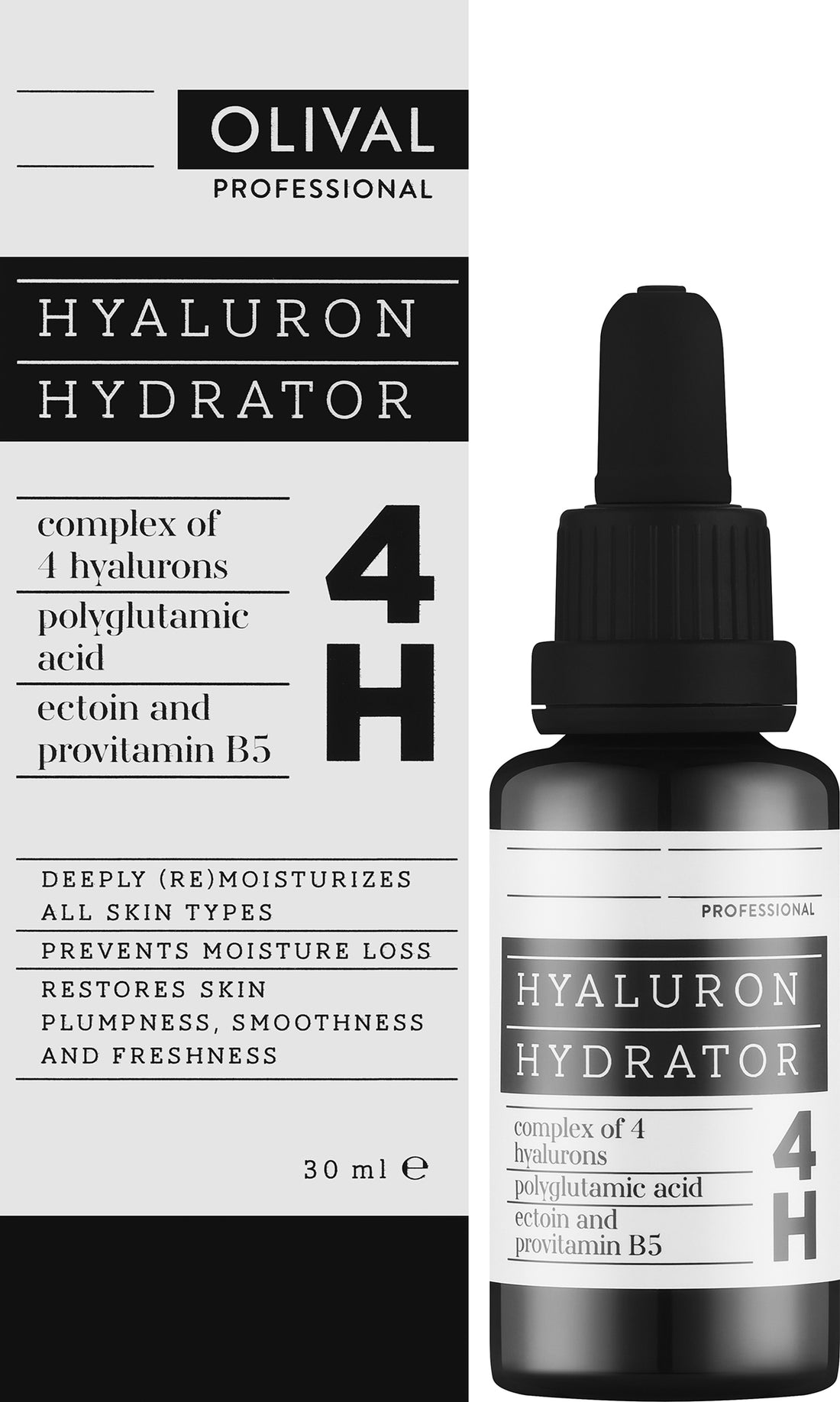 Siero viso con acido ialuronico Olival Hyaluron Hydrator 4H 30 ml