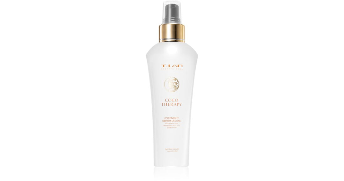 T-LAB Professional Coco Therapy regenererende nattserum med revitaliserende effekt for hodebunnen 150 ml