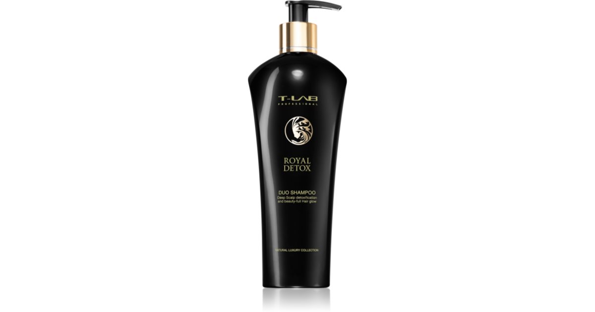 T-LAB Professional Royal Detox σαμπουάν καθαρισμού 750 ml