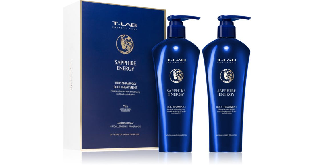 T-LAB Professional Sapphire Energy lahjarasia (kirkkautta varten) 2 kpl