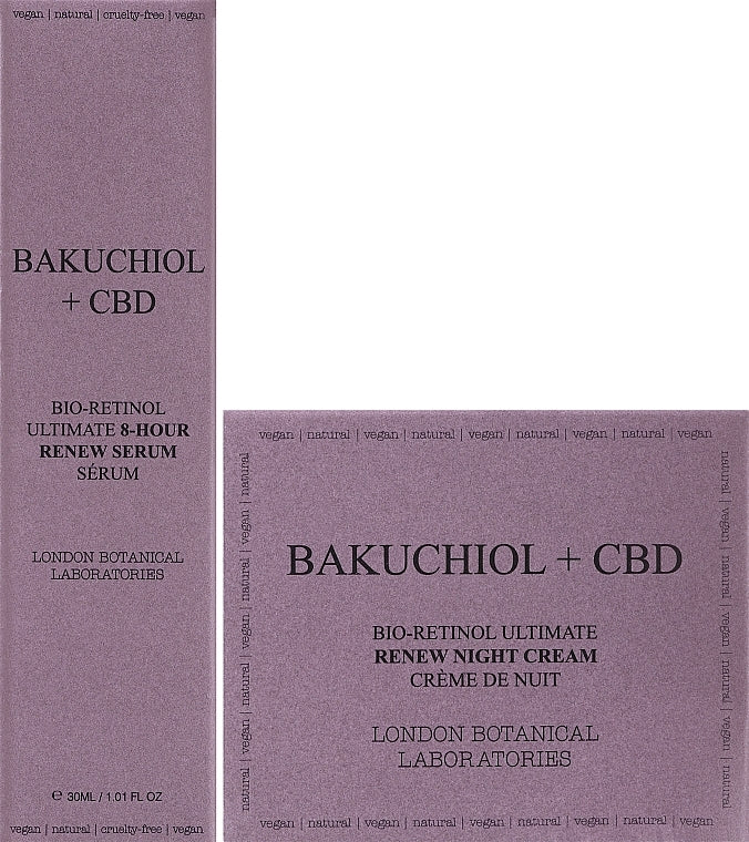 Set London Botanical Laboratories Bakuchiol + Bakuchiol (ser/30ml + cr/50ml)