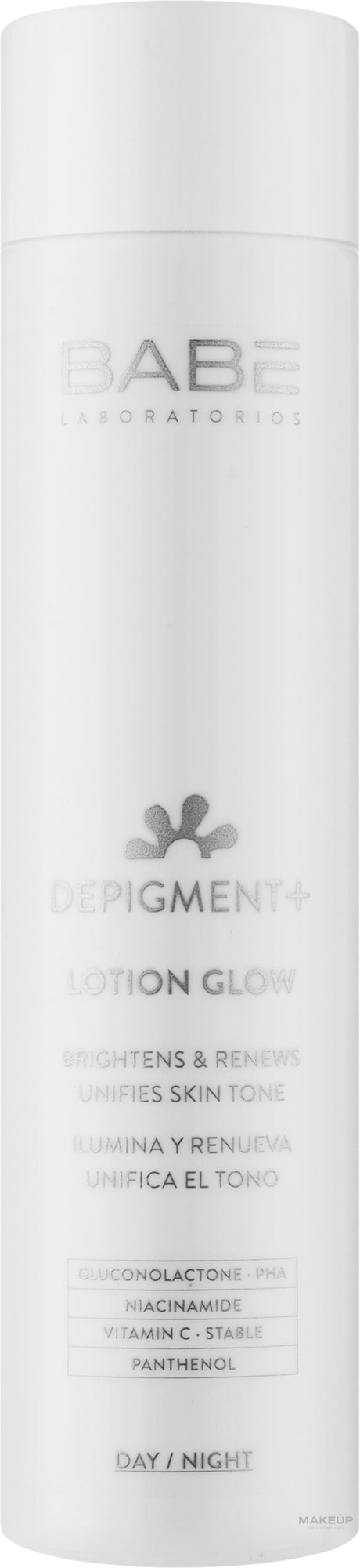Lozione viso Babe Laboratorios Depigment+ Lotion Glow 150 ml
