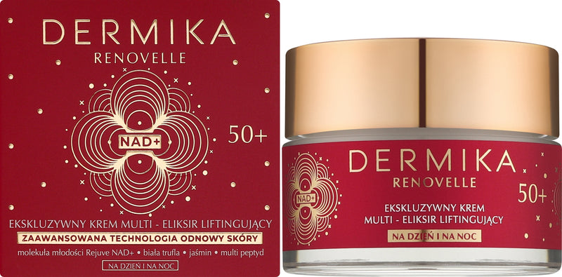 Crema Elisir Multi-Lifting 50+ Dermika Renovelle Exclusive Multi Lifting Cream Elixir 50+ 50 ml