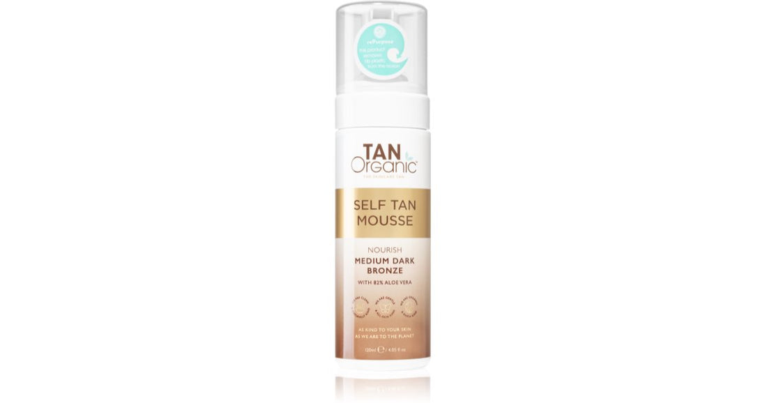 TanOrganic The Skincare Colore abbronzatura Bronzo medio scuro 50 ml