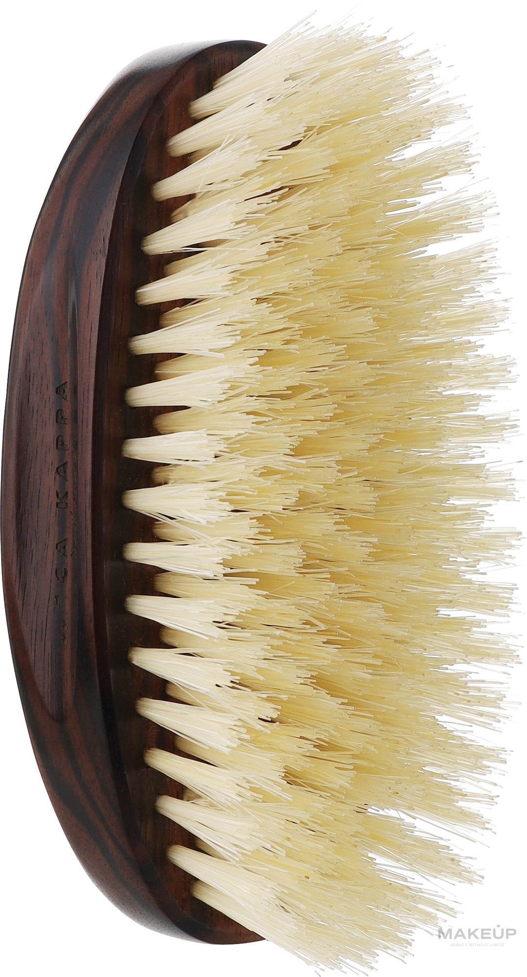Spazzola capelli, setole bianche Acca Kappa Ebony Travel Hair Brush White Bristle