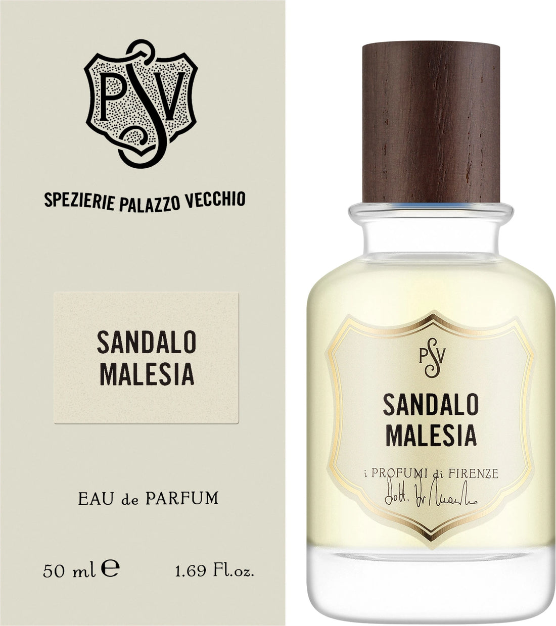 Spezierie Palazzo Vecchio I Profumi di Firenze Sandalo Malesia 50 ml — Eau de parfum