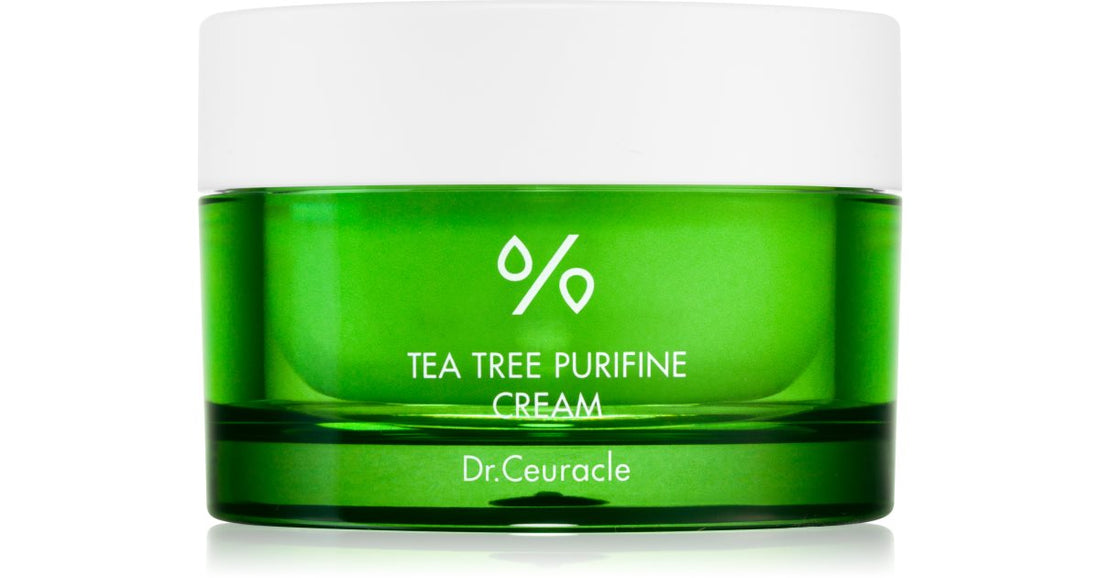 Dr.Ceuracle Tea Tree Purifine 80 crema lenitiva viso con estratto della pianta del the 50 g