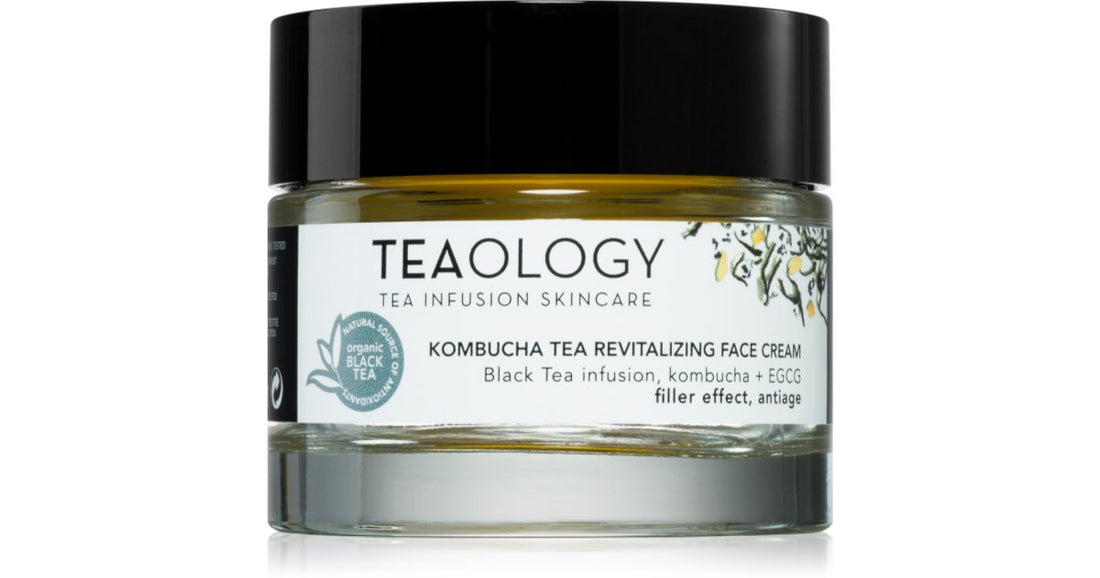 Teaology Anti-Age Revitaliserende Gezichtscrème Kombucha revitaliserende gezichtscrème 50 ml