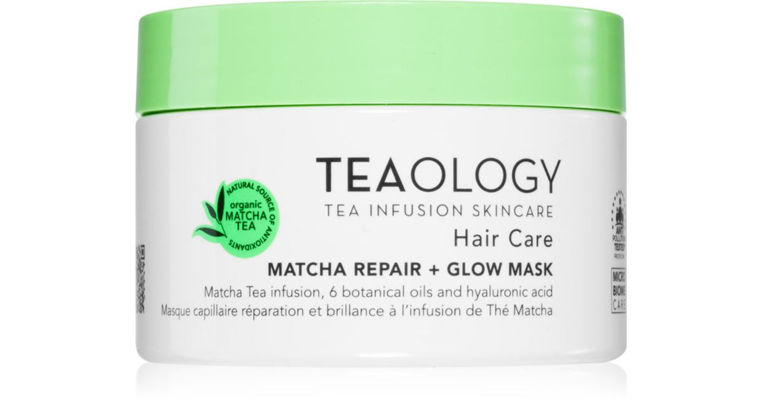 Teaology 헤어 말차 수리 maschera 말차 함유 모발 재생제 200ml