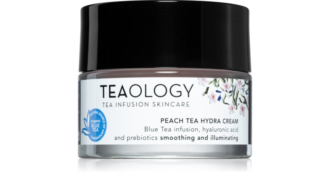 Teaology Nawilżający krem nawilżający z herbatą brzoskwiniową 50 ml