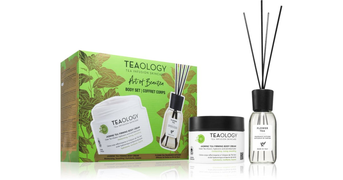 Teaology Jasmine Tea Nourishing Set 2-delt gaveeske