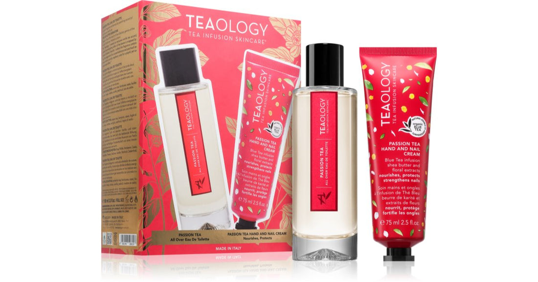 Teaology Passion Tea Set gaveeske for kvinner 2 stk