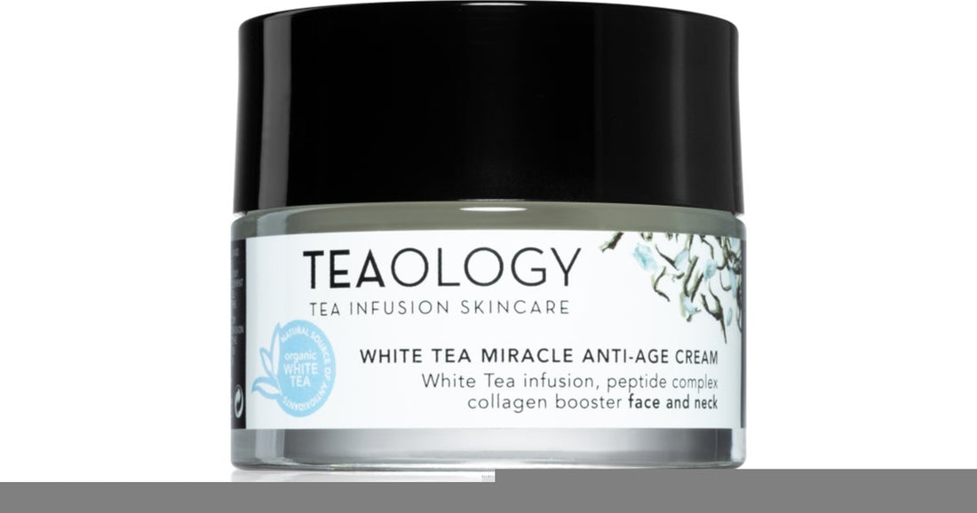 Teaology Cudowny krem przeciwzmarszczkowy White Tea 50 ml