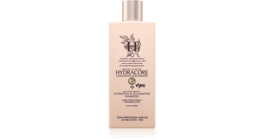 Tecna Hydracore Shampooing Hydratant &amp; Volumisant pour cheveux 500 ml