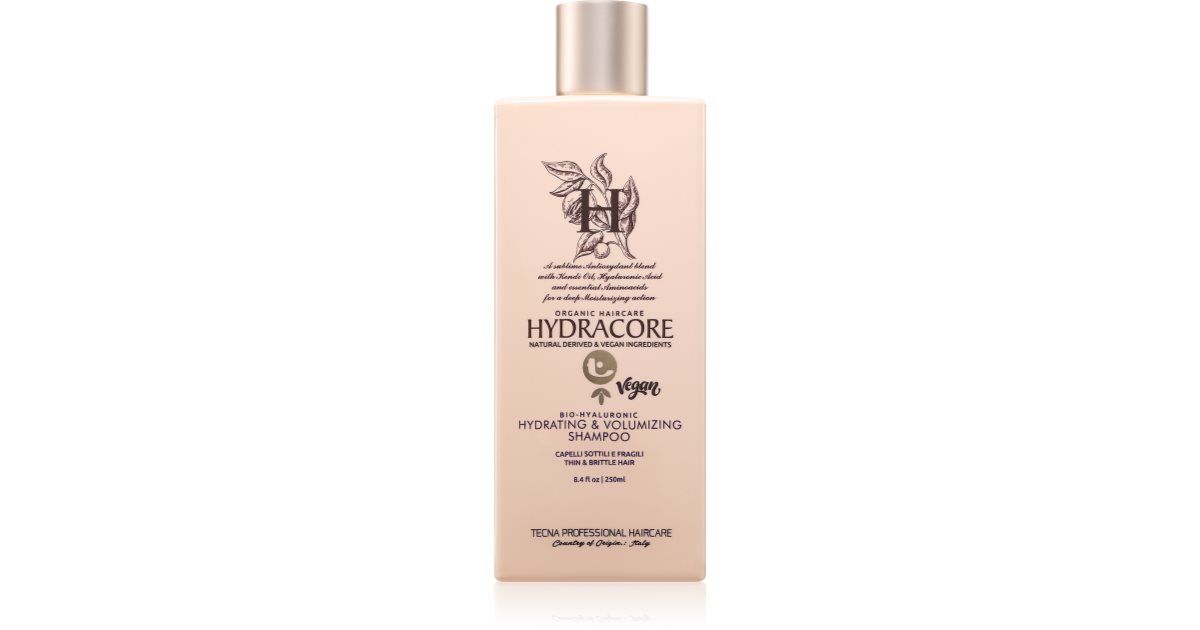 Tecna Hydracore Shampoo Idratante &amp; Volumizzante per capelli 500 ml