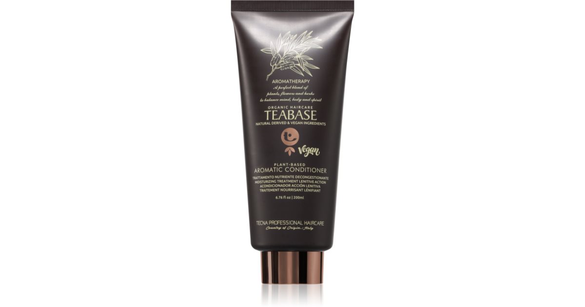 Tecna Teabase Aromatic balsamo per capelli brillanti e morbidi 200 ml