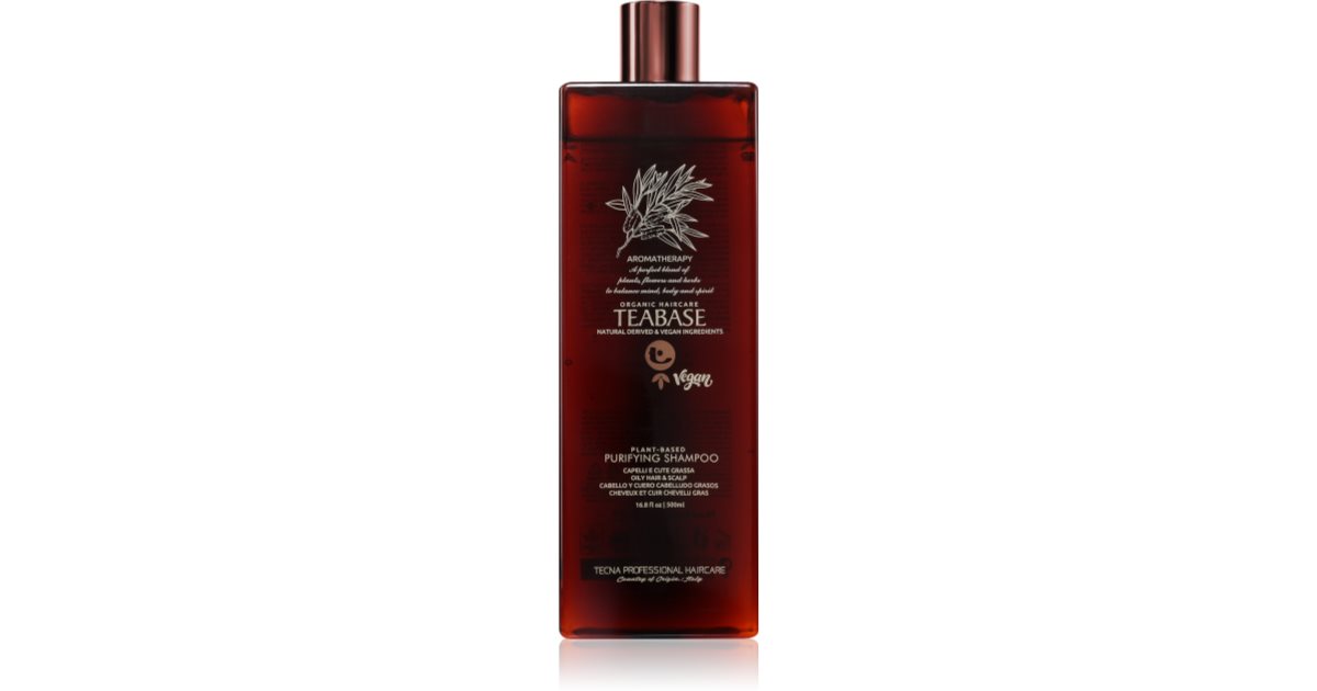 Tecna Teabase Clarifying Shampoo για λιπαρό τριχωτό 500 ml