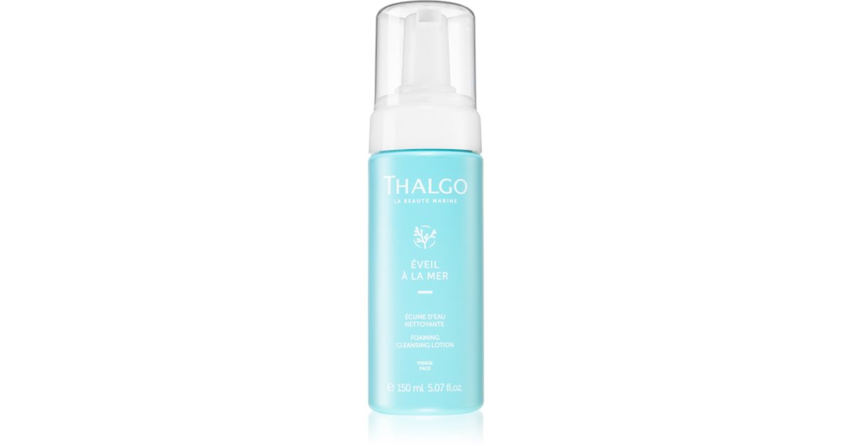 Thalgo Éveil à la Mer Mousse de loção de limpeza espumante para todos os tipos de pele, mesmo peles sensíveis 150 ml