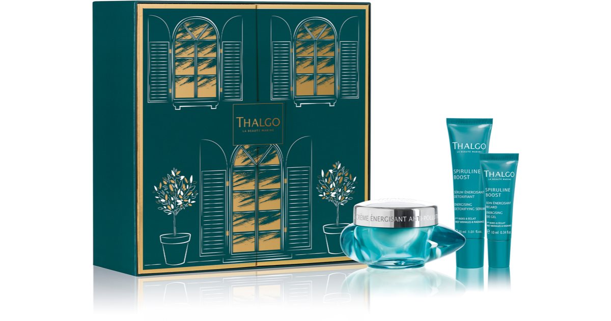 Thalgo Coffret Spiruline Boost Smooth Energize Set (contre les premiers signes du vieillissement cutané)