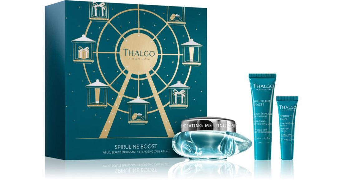 Thalgo Spiruline Boost Smooth Energize Set Joululahjasetti (väsyneelle iholle) naisille