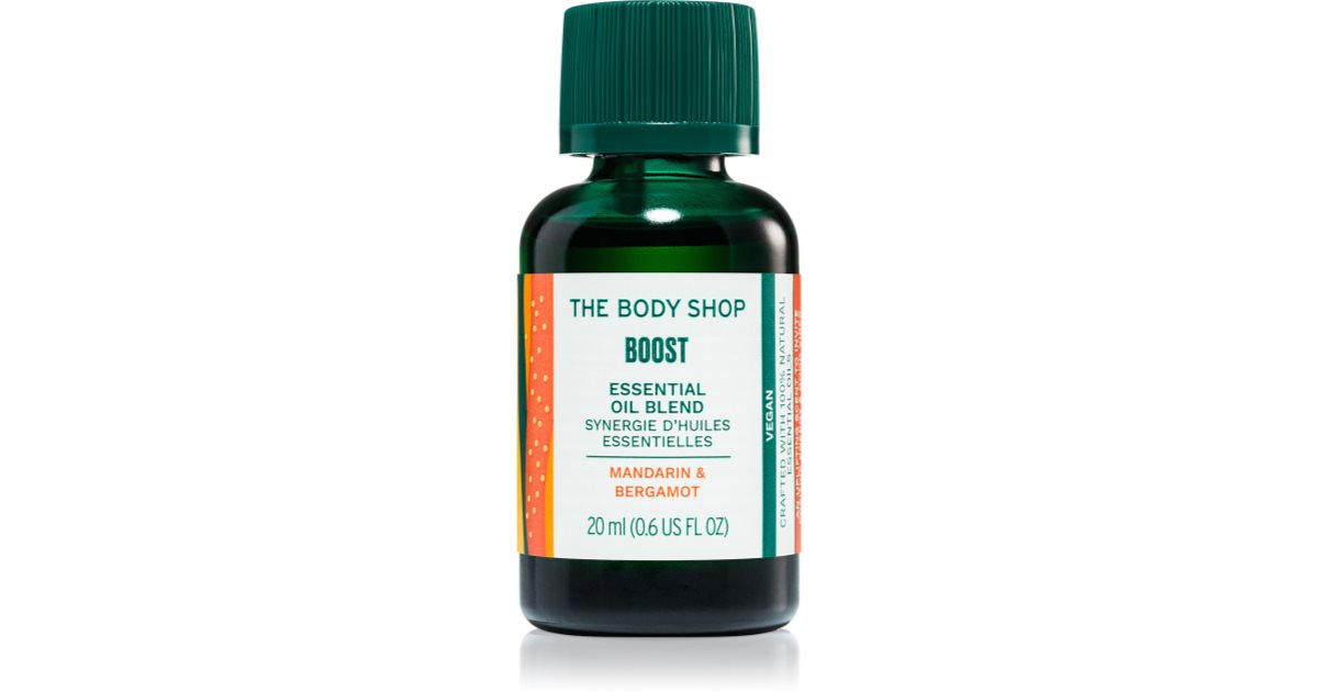 The Body Shop Boost Essential Mandarin Essential Oil with Soothing Effect Mandarin &amp; Bergamot 20 ml