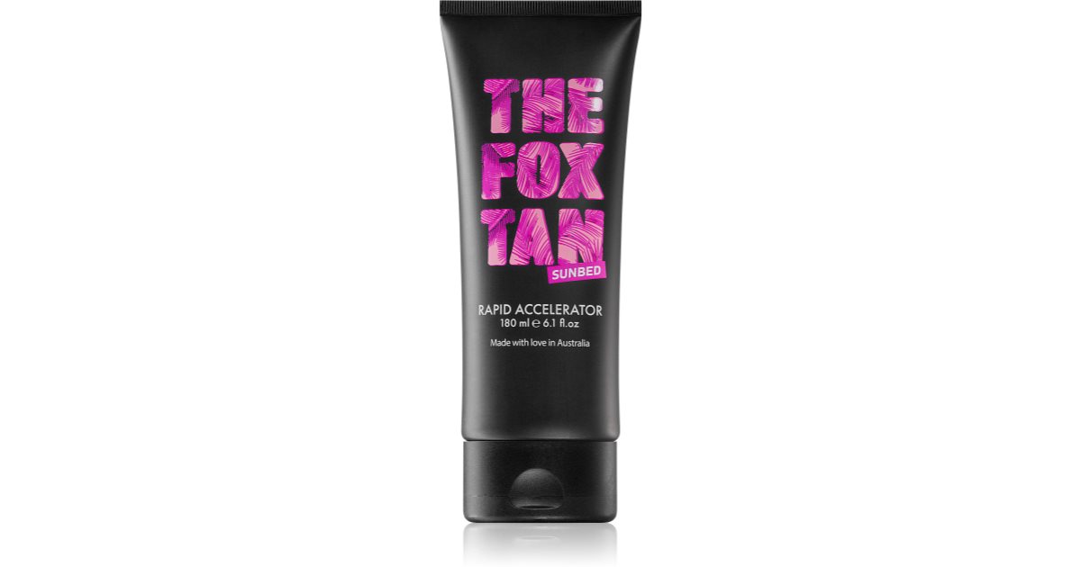 The Fox Tan Snelbruiningscrème voor zonnebank 180 ml